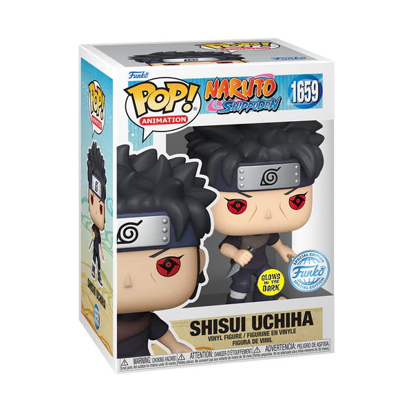 Naruto: Shippuden - Shisui Uchiha Glow-In-The-Dark US Exclusive Pop! Vinyl [RS]