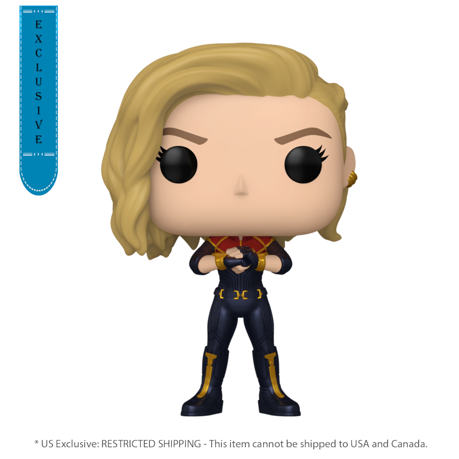 Marvel Avengers Funko Pop Captain Marvel Glow Marvel Avengers