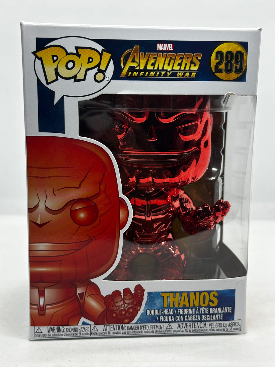 Avengers: Infinity War Chrome Thanos Infinity Stone Pop! Vinyl