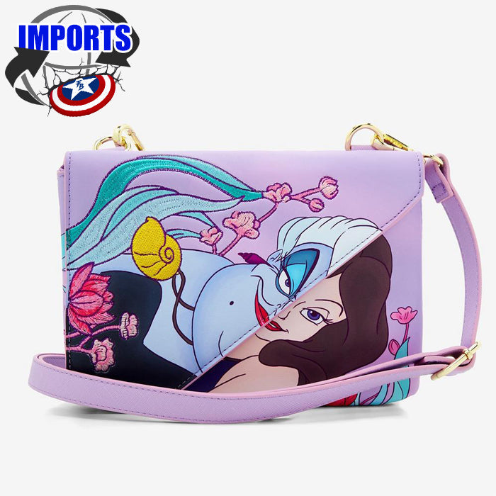 Loungefly Disney The Little Mermaid Ursula and Vanessa Crossbody Bag Exclusive (IMPORT)