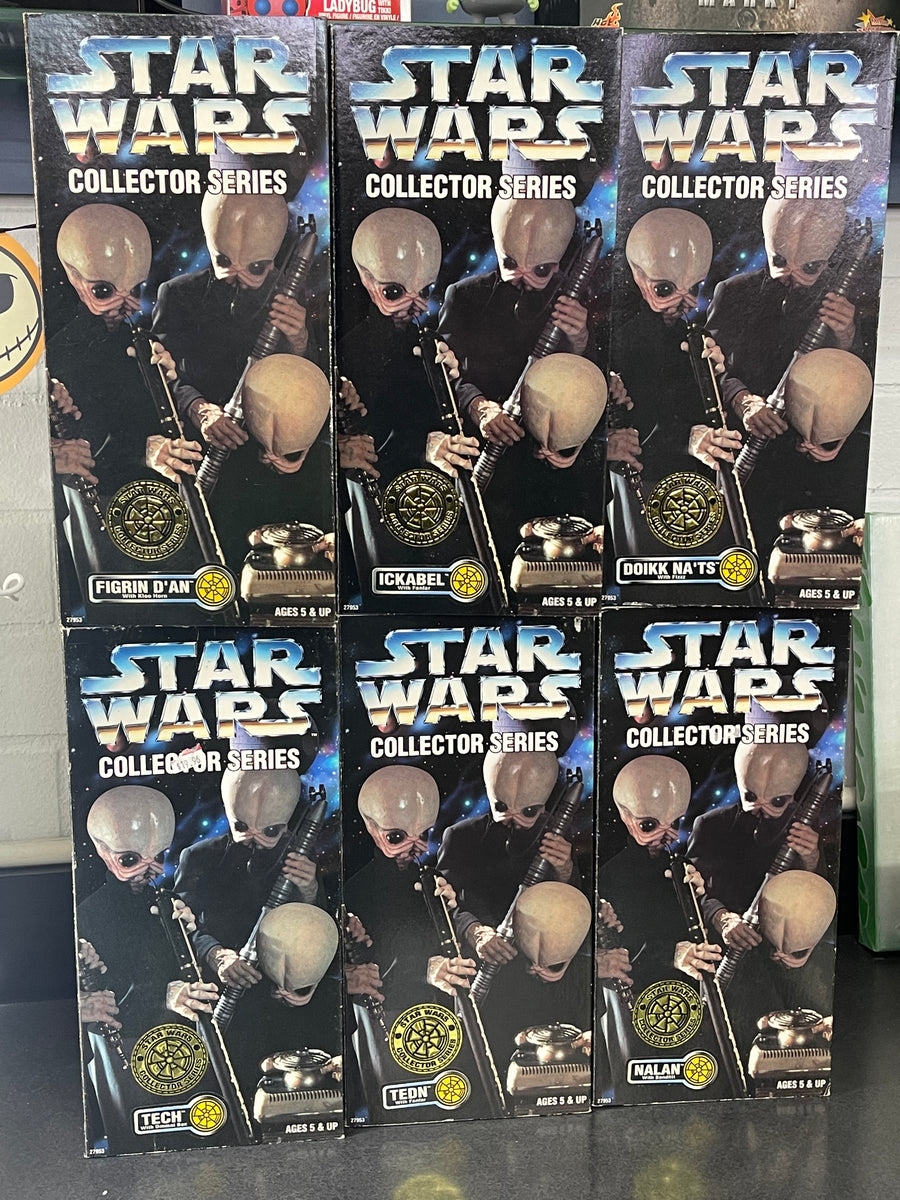 Star Wars -Cantina Band 12” Kenner 1/6 Scale Complete Set of 6