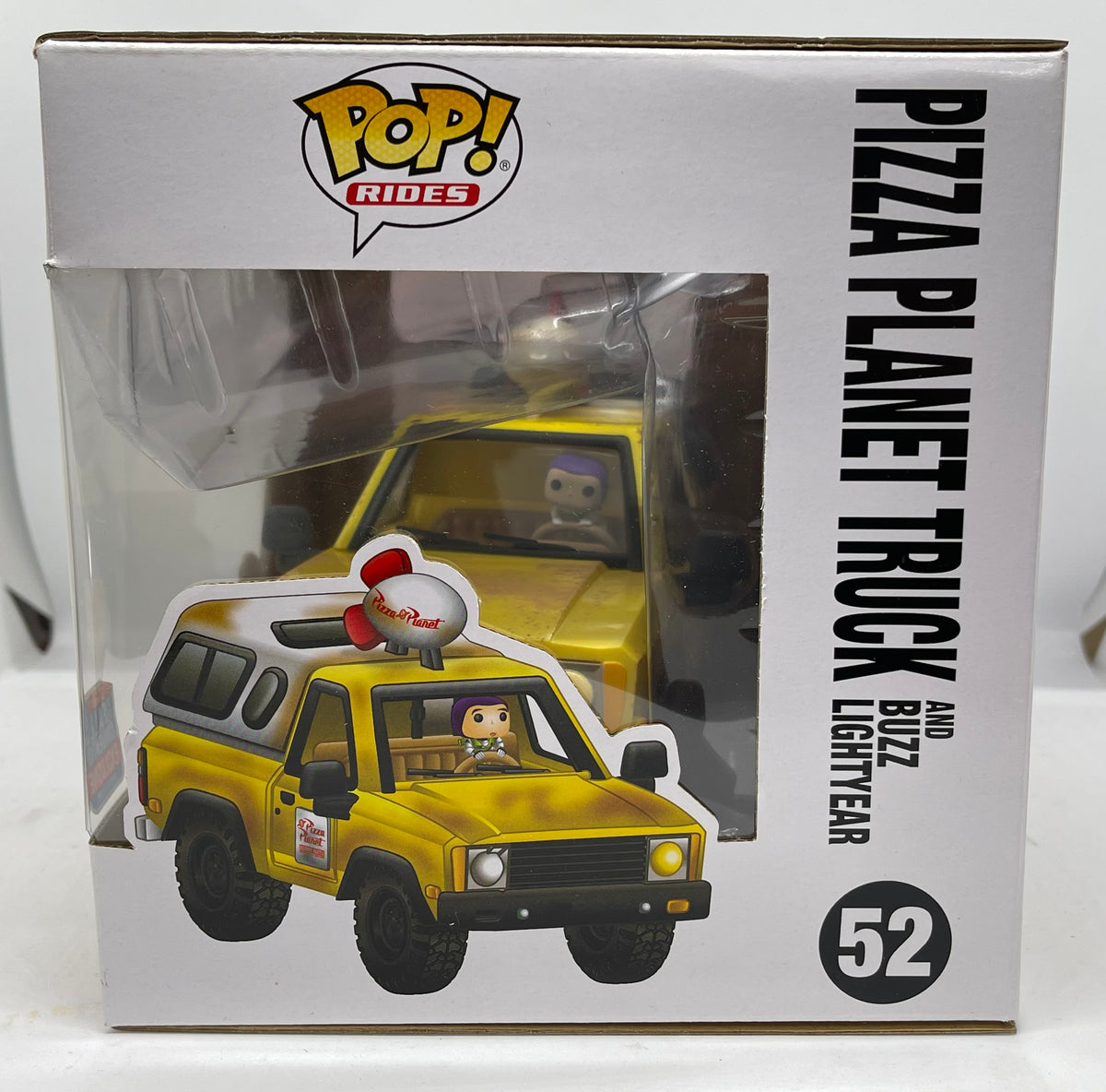 Funko Pop! Pizza Planet Truck and retailer Buzz Lightyear