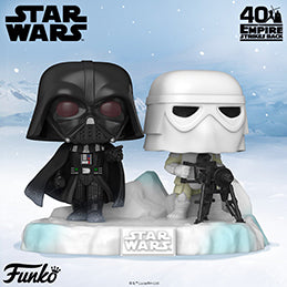 Coming soon: US Exclusive Pop! Deluxe - Star Wars: The Empire Strikes Back, Battle at Echo Base - Darth Vader and Snowtrooper Vinyl Figure