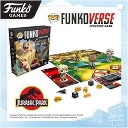 Coming Soon: Pop! Jurassic Park Funkoverse Strategy Game 4-pack