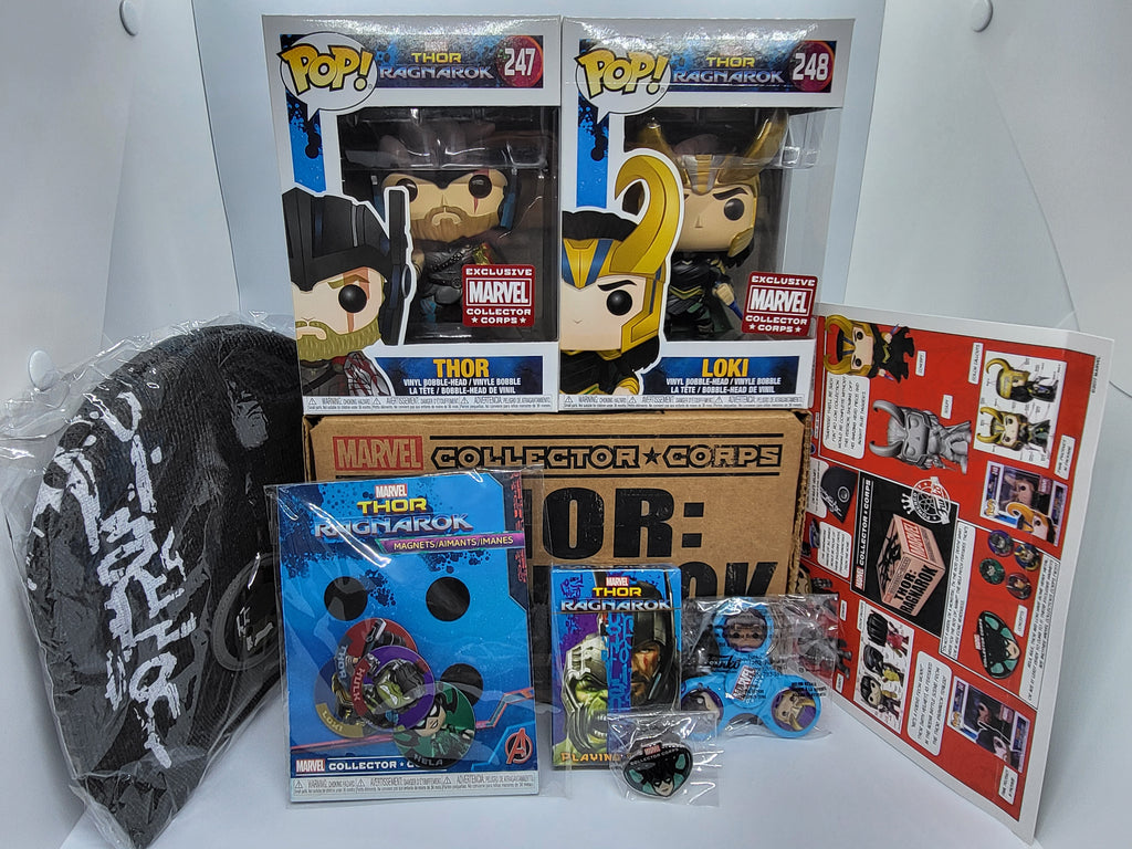 Thor Ragnarok Ice Box Thor 3: Ragnarok Collector Corps Box – FanBase Collectables