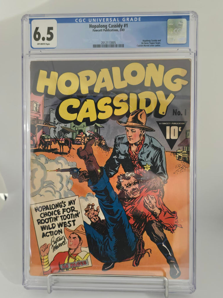 CGC Universal Grade 6.5 Hopalong Cassidy #1 Comic