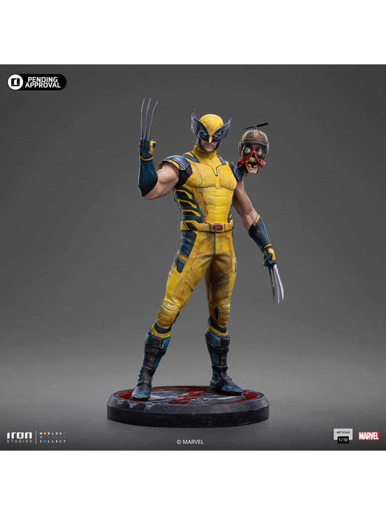 Iron Studios Deadpool & Wolverine - Wolverine & Headpool 1:10 Statue