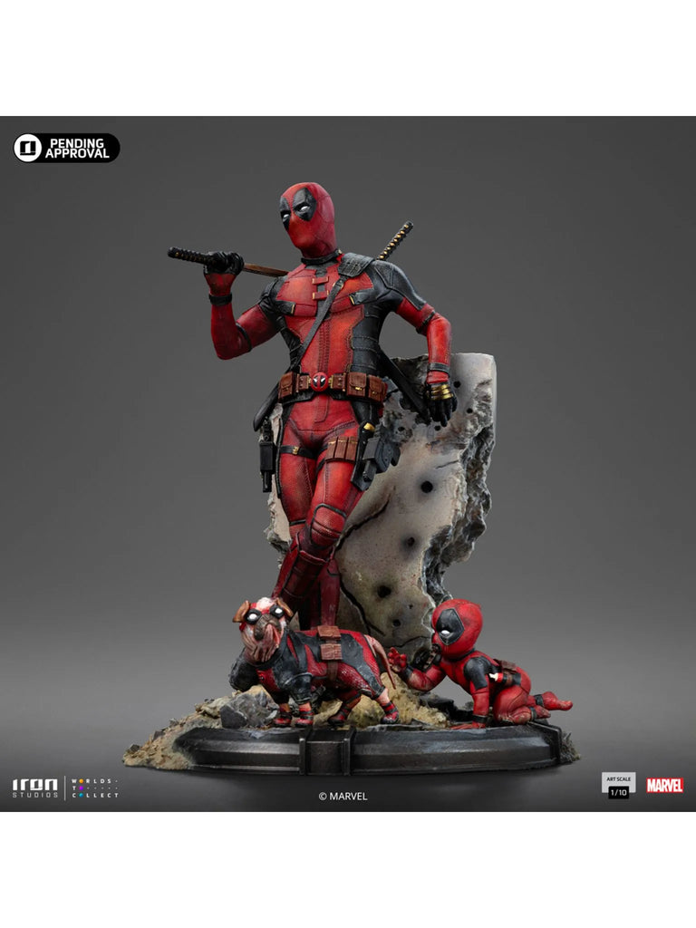 Iron Studios Deadpool & Wolverine - Deadpool 1:10 Statue