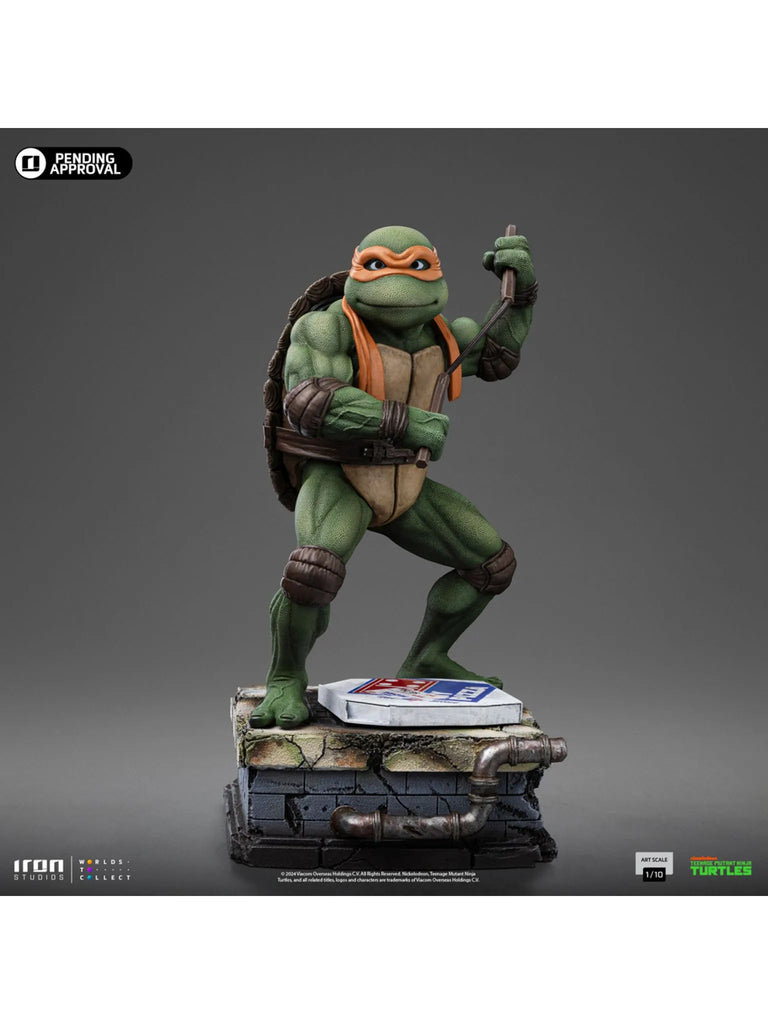 Iron Studios Teenage Mutant Ninja Turtles - '90's Michelangelo 1:10 Scale Statue