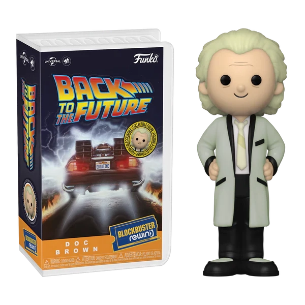 Back to the Future - Doc Brown Rewind Figure
