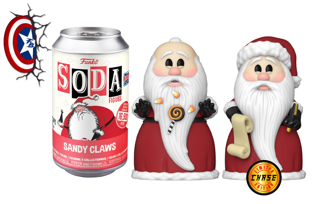 NYCC 2023 Exclusive: The Nightmare Before Christmas - Sandy Claws Vinyl Soda