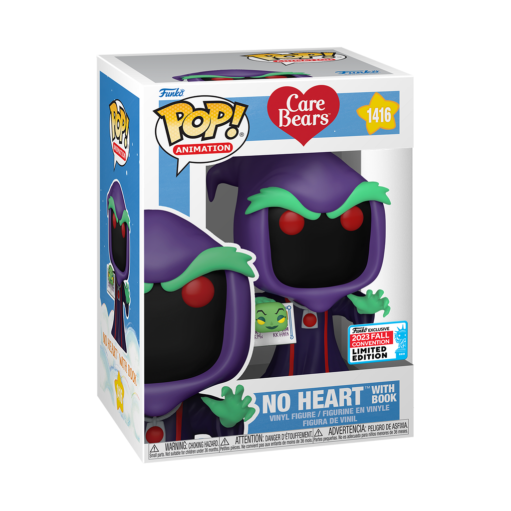 NYCC 2023 Exclusive: Care Bears - No Heart with Book Pop! Vinyl