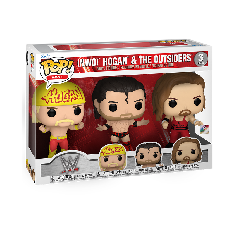 WWE - Hulk Hogan & The Outsiders Pop! 3-Pack