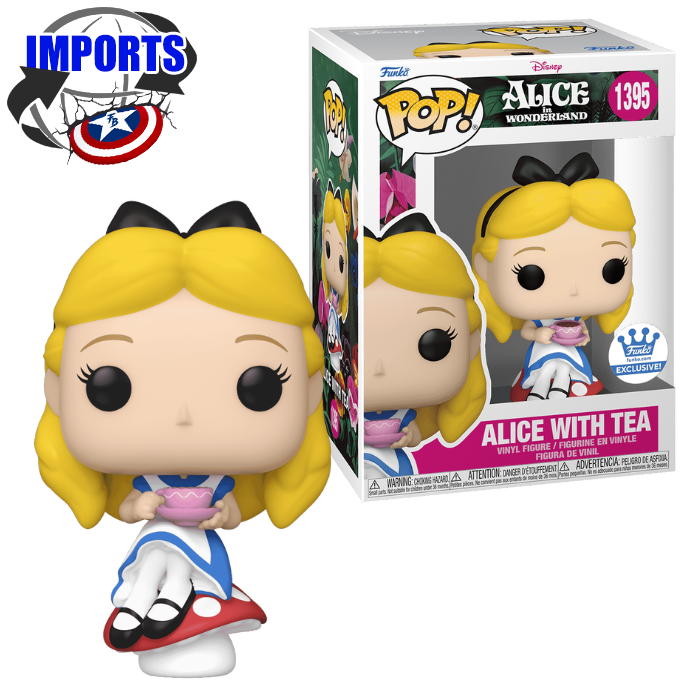 Funko Shop Exclusive Alice in Wonderland - Alice with Tea Pop! Vinyl (IMPORT)