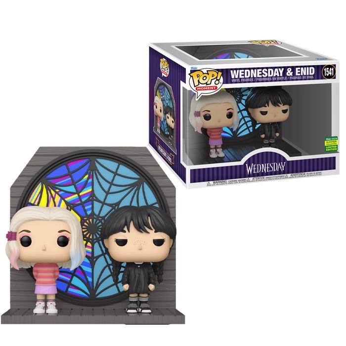 SDCC 2024: Wednesday - Wednesday and Enid Exclusive Pop! Moment