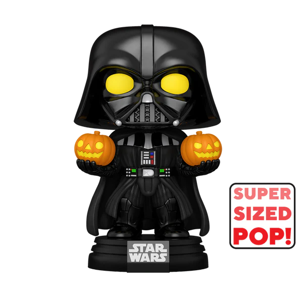 Star Wars: Halloween - Darth Vader (Lights Up) Super Sized 6" Pop! Vinyl Figure