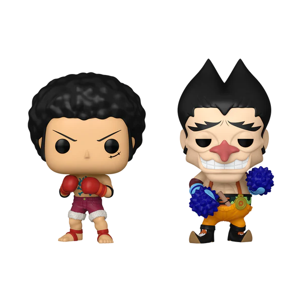 One Piece - Luffy & Foxy US Exclusive Pop! Vinyl 2-Pack [RS] (CHASE CHANCE)