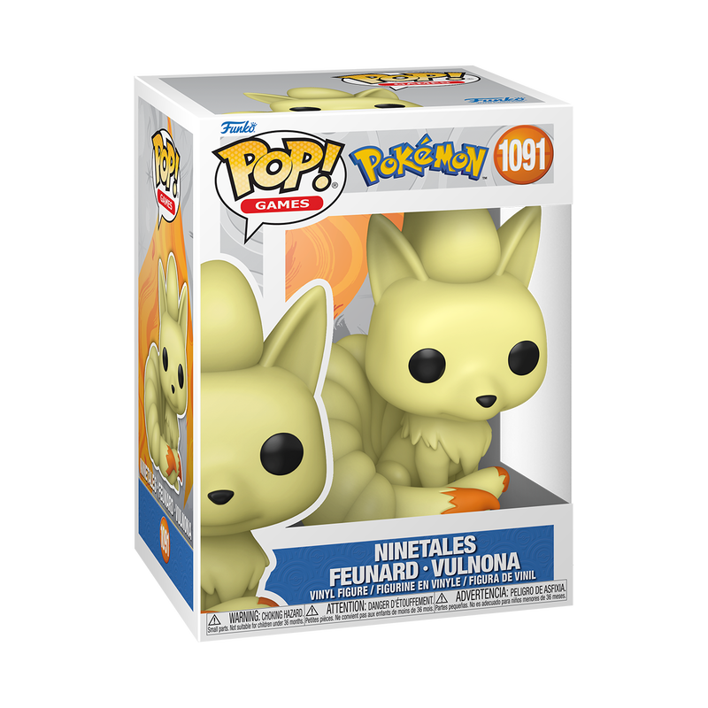 Pokemon - Ninetales Pop! Vinyl