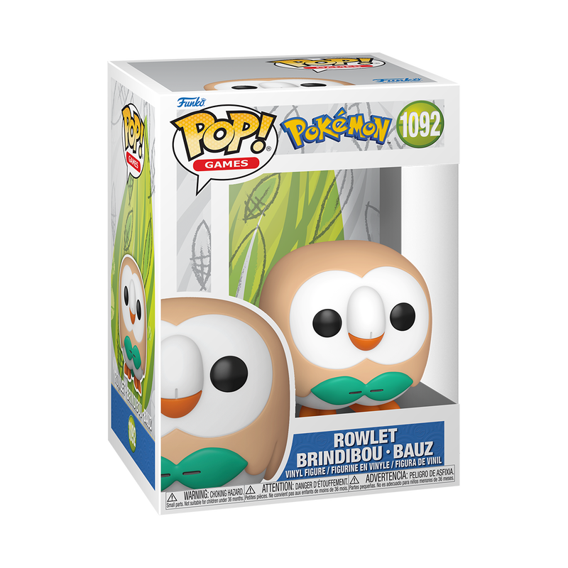 Pokemon - Rowlet Pop! Vinyl