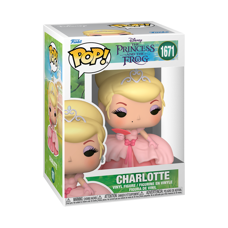 The Princess and The Frog - Charlotte Pop! Vinyl