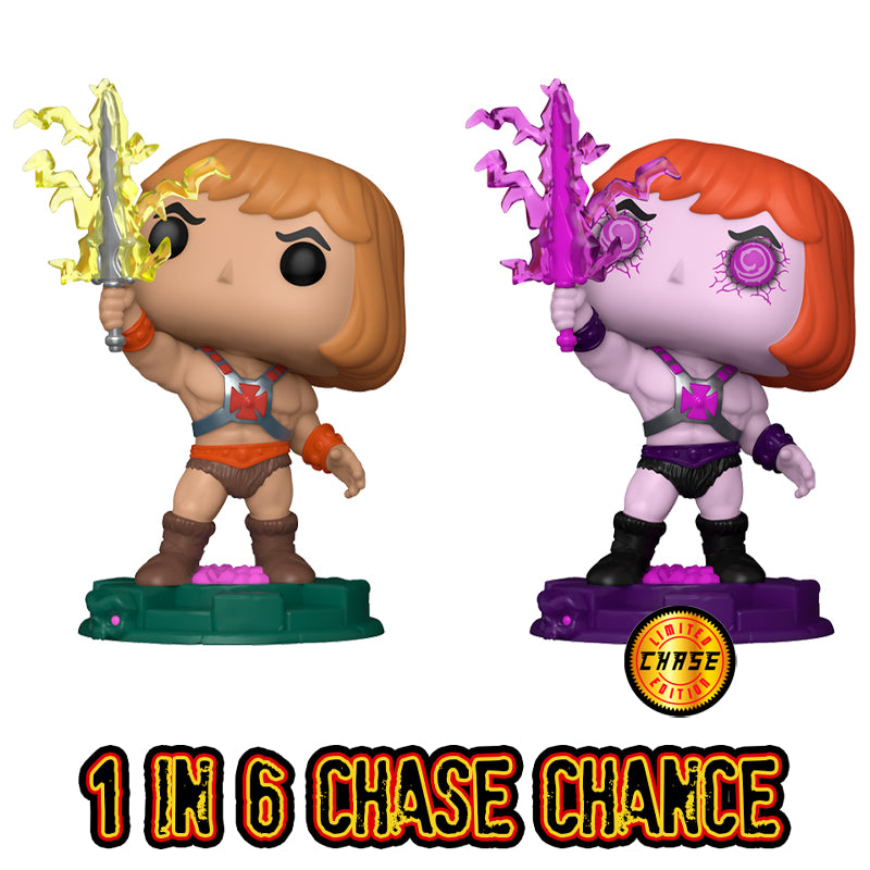 Masters of The Universe: He-Man (Funko Fusion) Pop Vinyl Figure (Chase Chance)