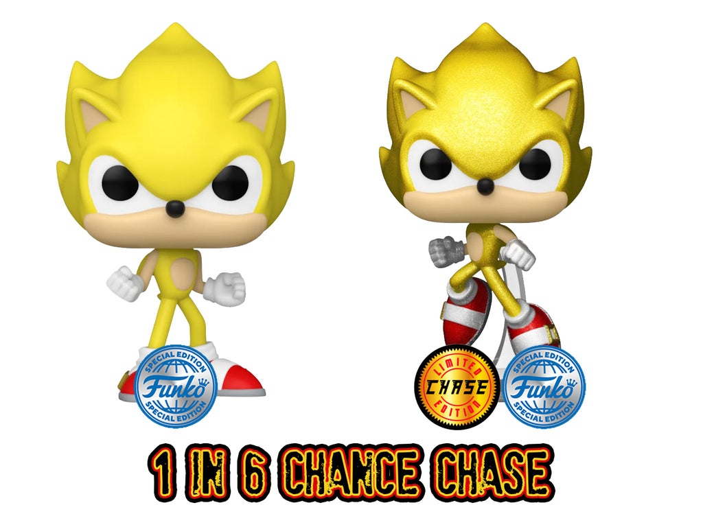 Sonic the Hedgehog - Super Sonic US Exclusive Pop! Vinyl [RS] (Chase Chance)
