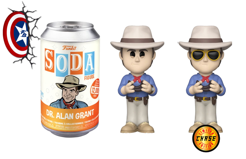 Jurassic Park - Alan Grant Vinyl Soda [RS]