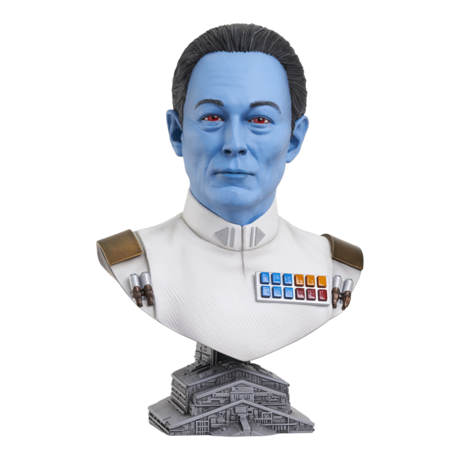 Star Wars : Ahsoka (TV) - Grand Admiral Thrawn 1:2 Scale Bust Statue