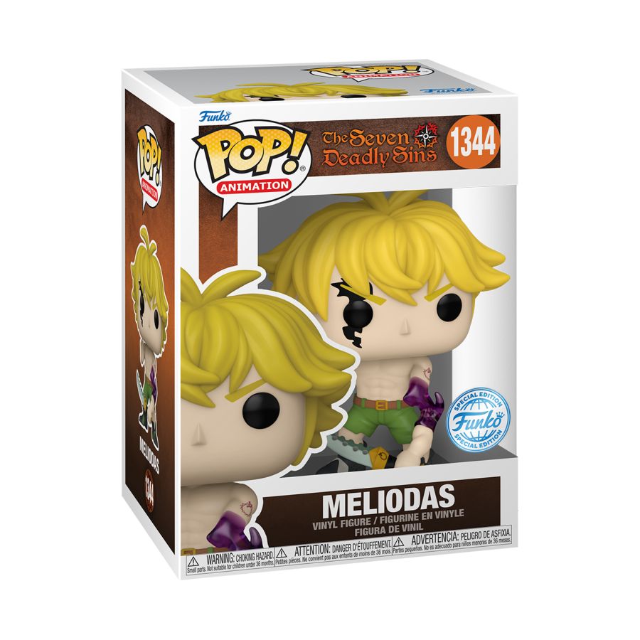 Seven Deadly Sins - Meliodas (Demon Mode) Pop! Vinyl [RS]