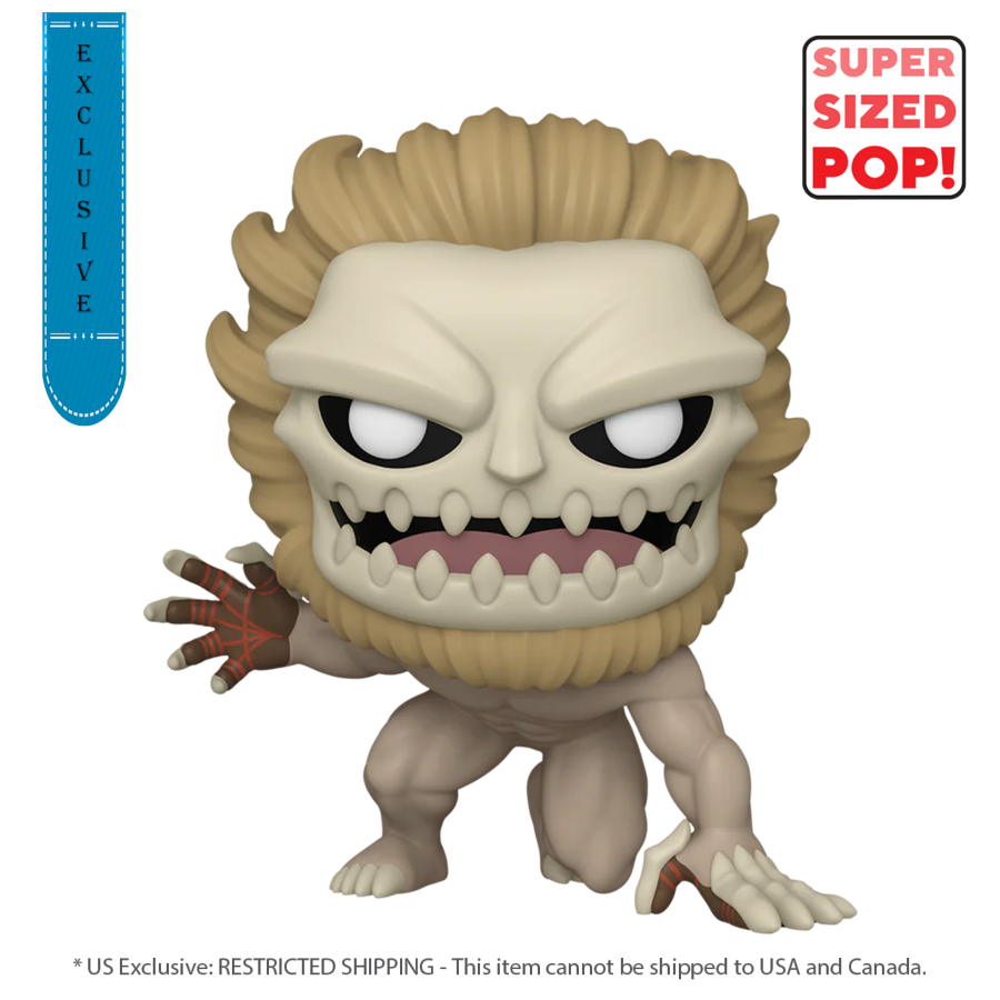 Attack on Titan - Jaw Titan Us Exclusive 6" Pop! Vinyl [RS]
