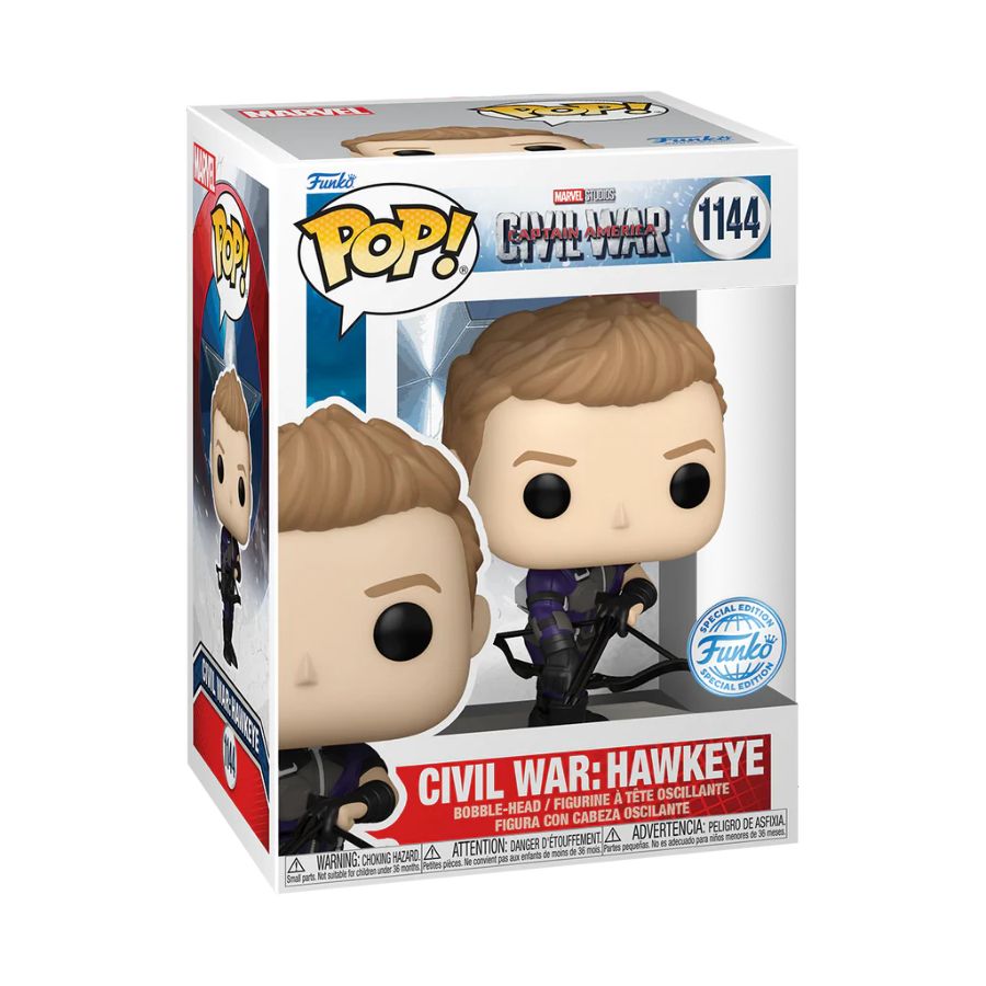 Captain America 3: Civil War - Hawkeye Build-A-Scene US Exclusive Pop! Vinyl [RS]