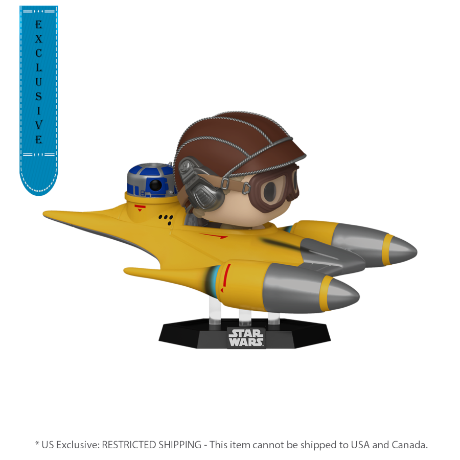 Star Wars Anakin Skywalker in Naboo Starfighter (with R2-D2) US