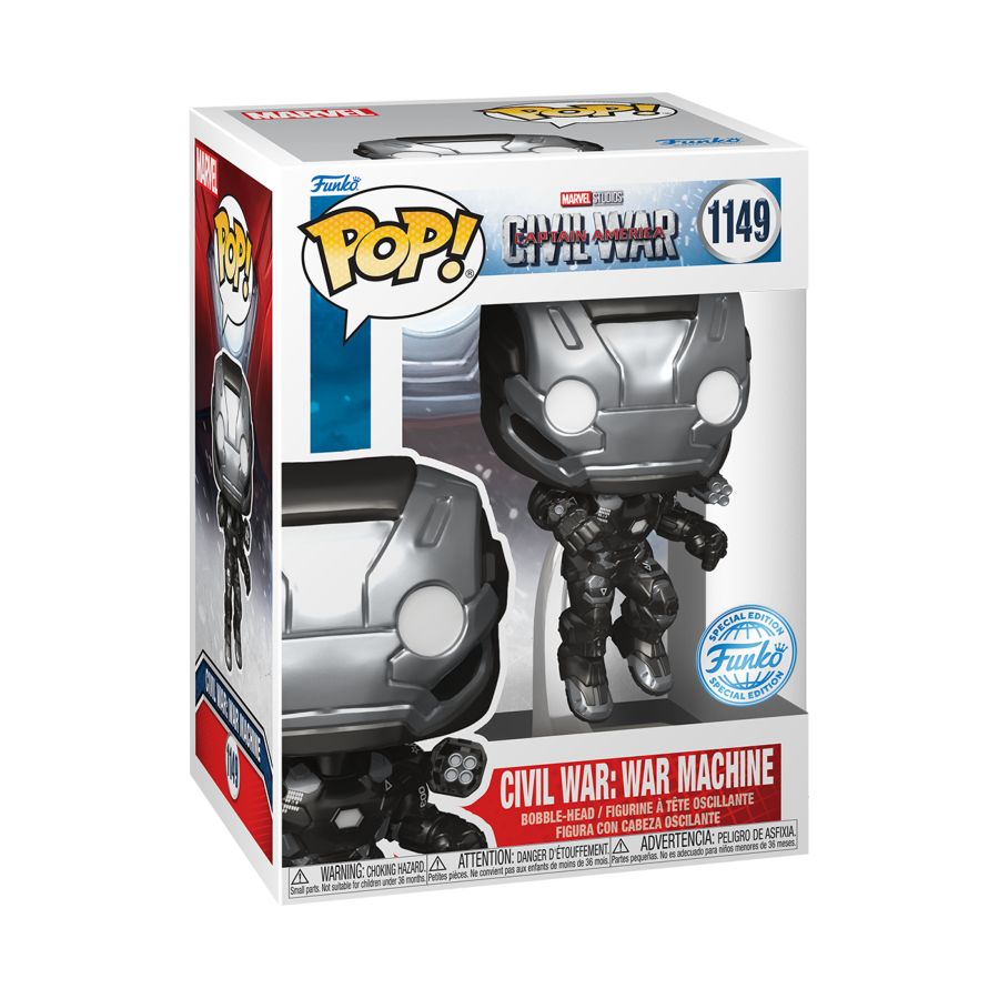 Captain America 3: Civil War - War Machine US Exclusive Build-A-Scene Pop! Vinyl [RS]