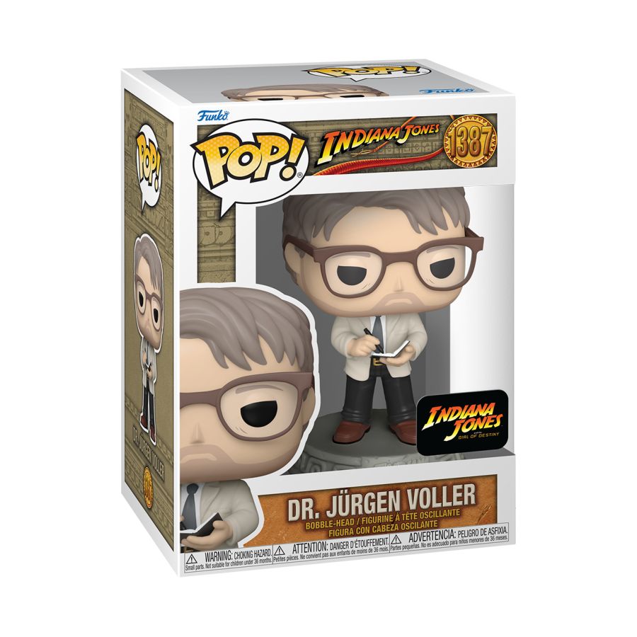 Indiana Jones and the Dial of Destiny (2023) - Dr. Jurgen Voller Pop! Vinyl