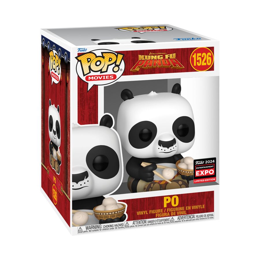 Kung Fu Panda- Po 6" C2E2 2024 US Exclusive Pop! Vinyl [RS]