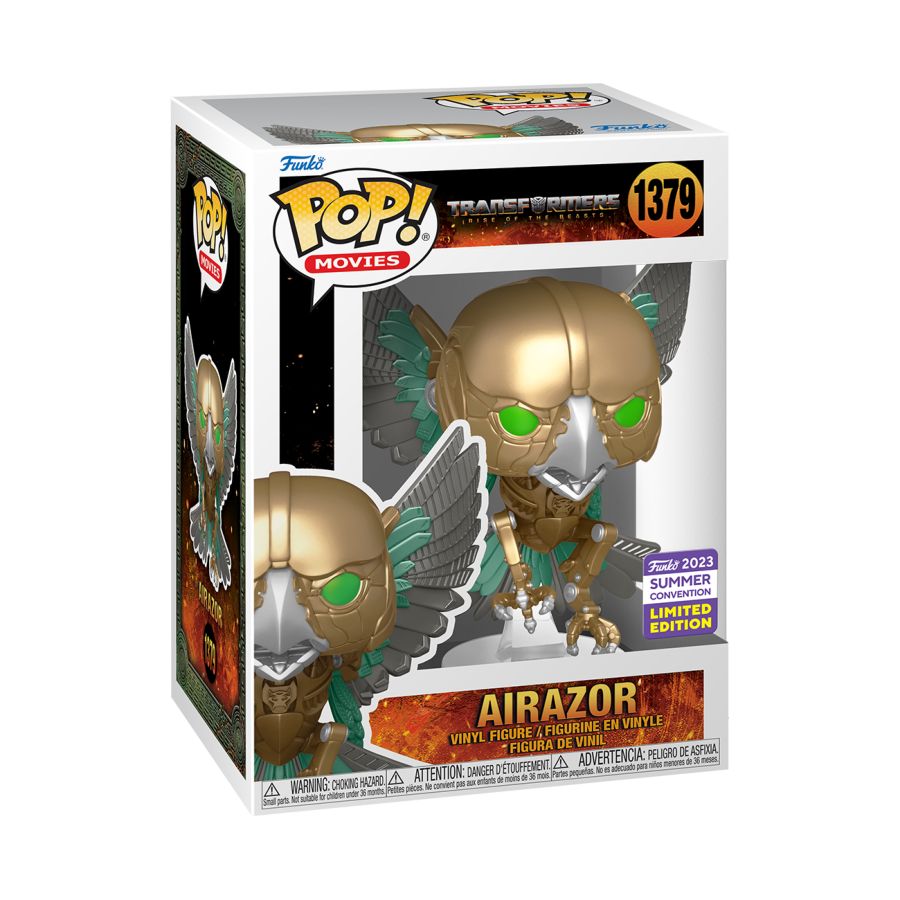 Transformers: Rise of the Beasts (2023) - Airazor SDCC 2023 US Exclusive Pop! Vinyl [RS]