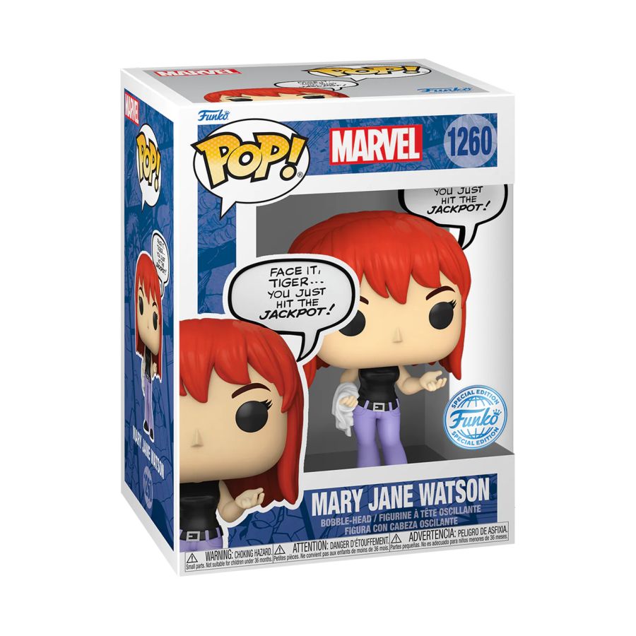 Marvel Comics - Mary Jane Watson US Exclusive Pop! Vinyl [RS]