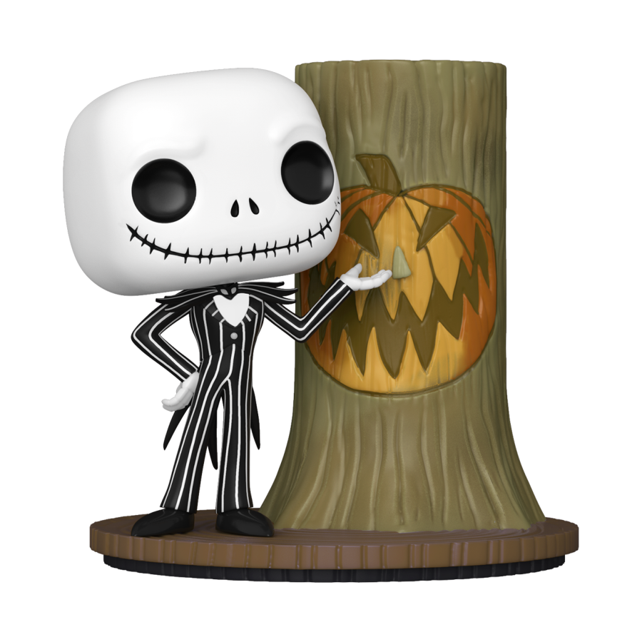 The Nightmare Before Christmas - Jack with Halloween Town Door 30th Anniversary Pop! Deluxe