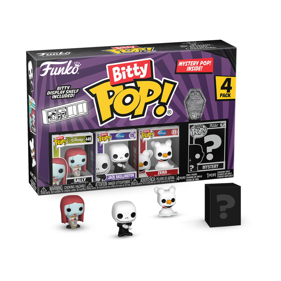 The Nightmare Before Christmas - Sally Bitty Pop! 4-Pack