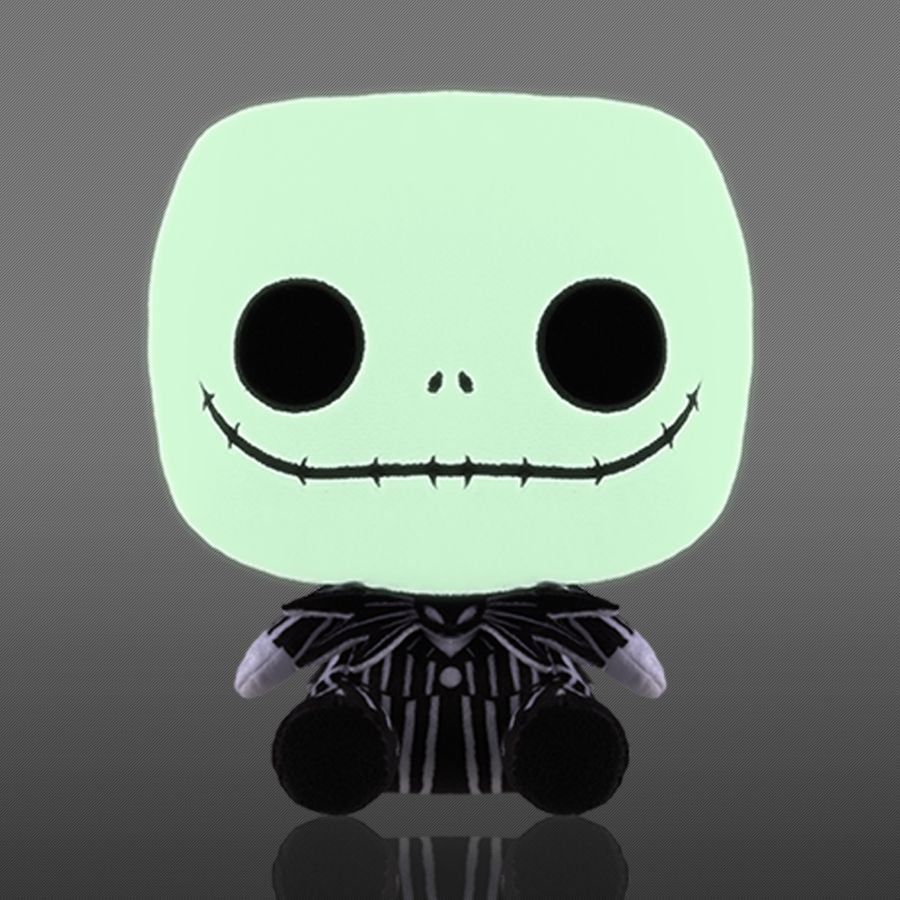 The Nightmare Before Christmas - Jack Skellington 30th Anniversary US Exclusive Glow 7" Plush [RS]
