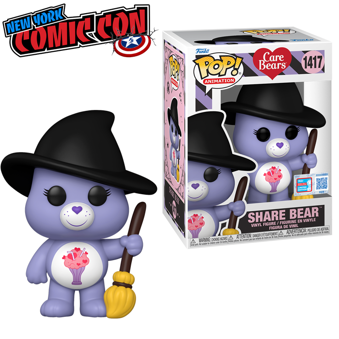 NYCC 2024: Care Bears - Share Bear Witch Exclusive Pop! Vinyl RS