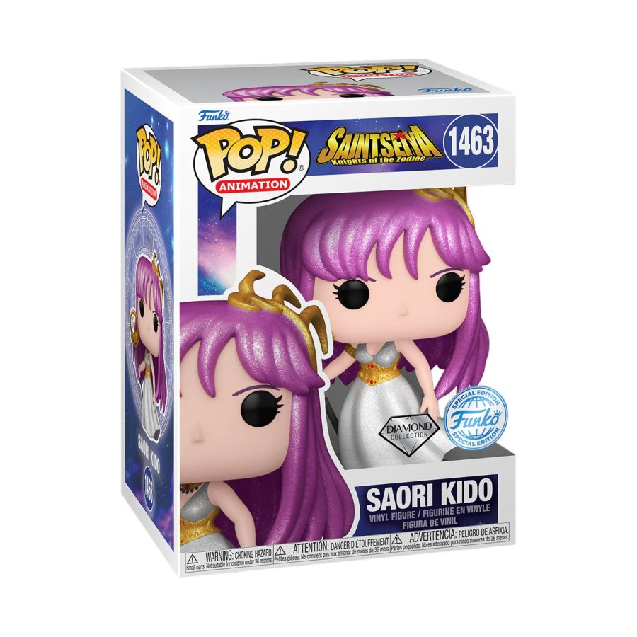 Saint Seiya - Saori Kido (Athena) US Exclusive Diamond Glitter Pop! Vinyl [RS]