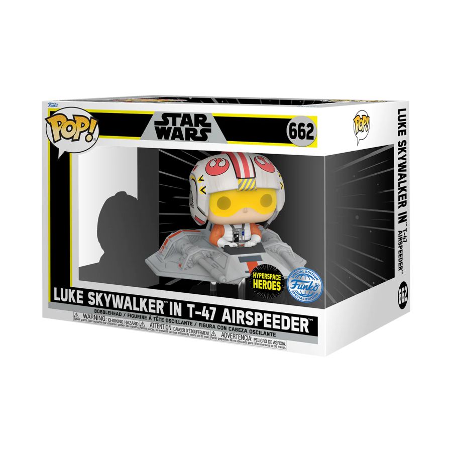 Star Wars - Luke in T-47 Airspeeder US Exclusive Pop! Ride [RS]