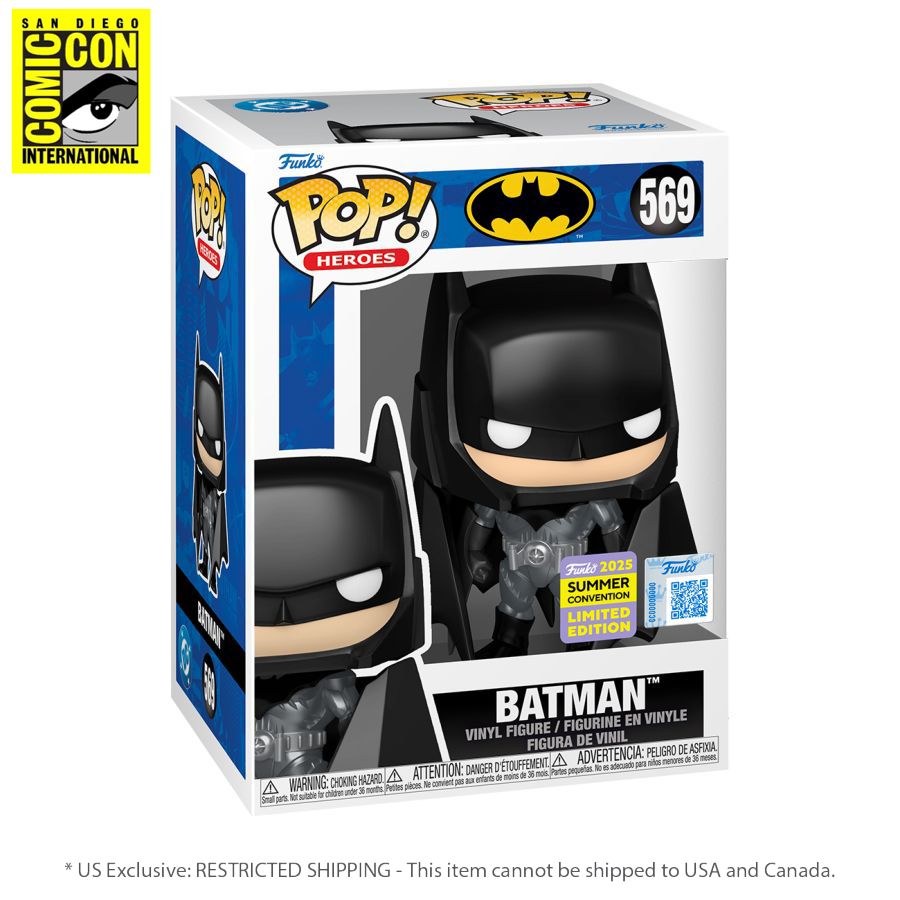 DC Comics - Batman (Armoured) SDCC 2025 Exclusive Pop! Vinyl [RS]