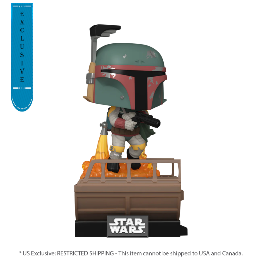 Star Wars: Return of the Jedi - Boba Fett US Exclusive Build-A-Scene Pop! Deluxe [RS]