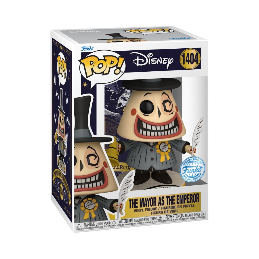 The Nightmare Before Christmas - The Mayor as the Emperor US Exclusive Pop! Vinyl [RS]