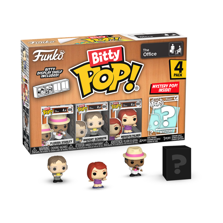 The Office - Florida Stanley Bitty Pop! 4-Pack