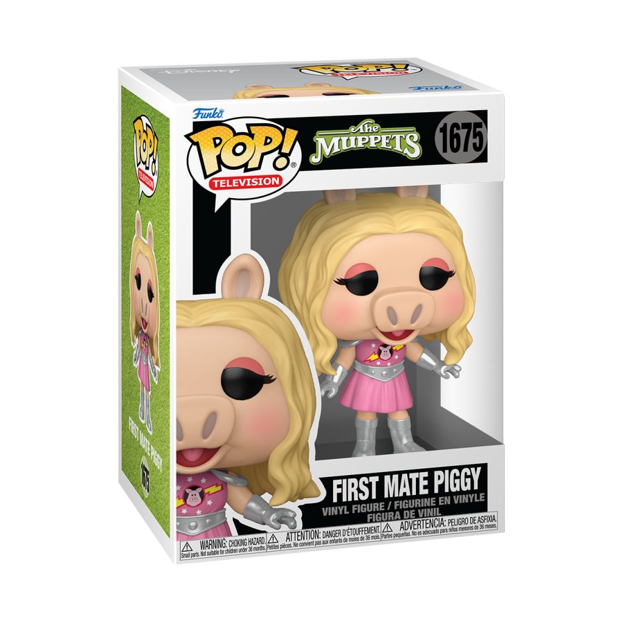 The Muppets - First Mate Piggy Pop! Vinyl