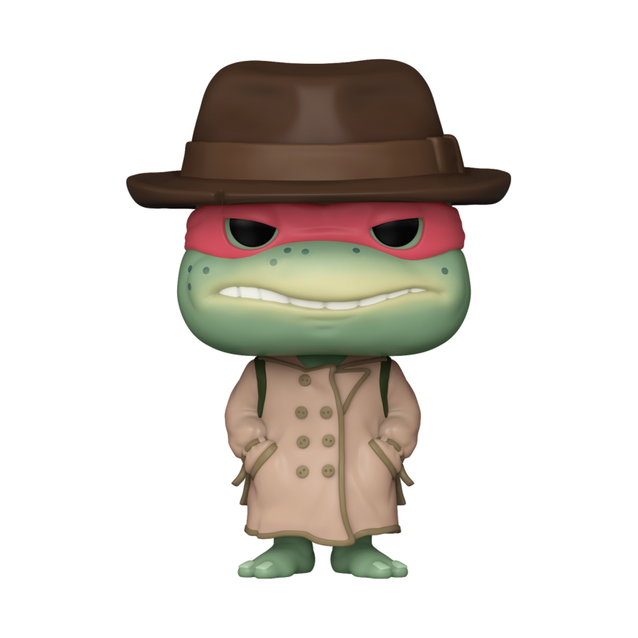 Teenage Mutant Ninja Turtles (1990) - Raphael in Hat and Coat Pop! Vinyl