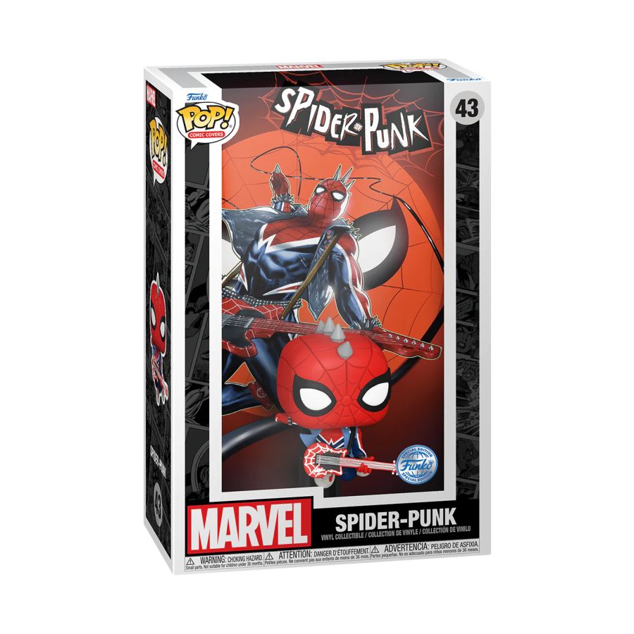 Marvel Comics - Spider-Punk US Exclusive Pop! Comic Cover [RS]